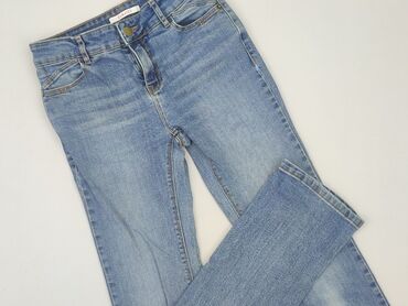 czarne legginsy z wysokim stanem push up: Camaïeu, Jeansy damskie, rozmiar M