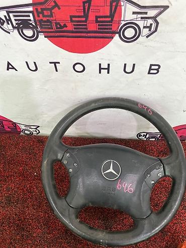 mers 203: Руль Mercedes-Benz 2001 г., Б/у, Оригинал, Япония — 1