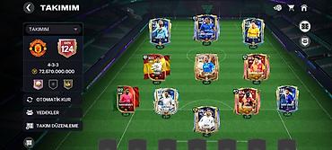 endirim kartı: EA FC Mobile oyunu üçün güclü heyət. Komanda göstəriciləri: - Ümumi — 1