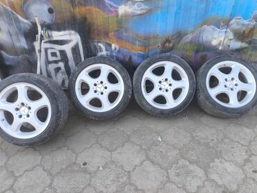 sador диски: Дөңгөлөктөрү толук 215 / 50 / R 17, Кыш, Колдонулган, Комплект, Жеңил унаалар, Куйма, тешиктери - 5