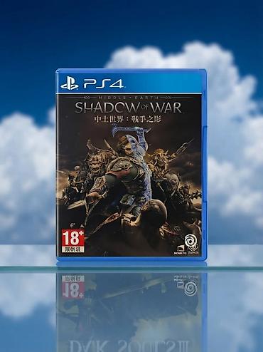 Игра **Middle-earth: Shadow of War** для **PS4** на физическом
