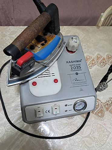Утюги с парогенератором: Kashima Super Mini 2035 Professional buxarlı ütüləmə sistemi - — 1