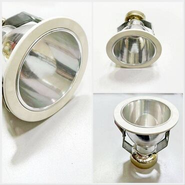 цена кольцевой лампы: Софит, диаметр 13.5 см., Б/у, цвет белый, цена за 1 шт
