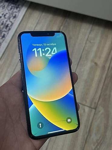 redmi 15 с: IPhone X, Б/у, 64 ГБ, Space Gray, Чехол, 100 % — 3