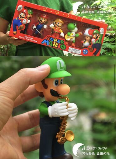 интерактивная игрушка: Игрушка Марио🤗🤗🤗

5 кукол Марио в упаковке