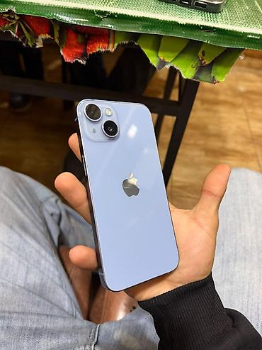 iphone 4 ikinci el: IPhone 13, Mavi, Face ID — 9