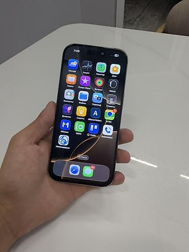 iphone 1e: IPhone 16 Pro, Б/у, 128 ГБ, Natural Titanium, 78 % — 1