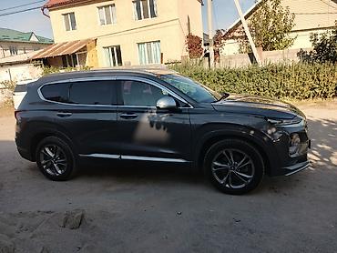 gray f17: Hyundai Santa Fe: 2019 г., 2.2 л, Автомат, Дизель, Кроссовер — 7
