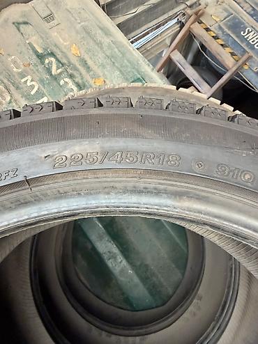 lt 46: Шины 225 / 45 / R 18, Зима, Б/у, Комплект, Легковые, Япония, Bridgestone — 4