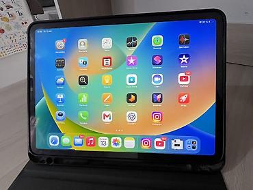 комп за 10к: Планшет, Apple, память 128 ГБ, 11" - 12", 4G (LTE), Б/у, Классический цвет - Серый — 2