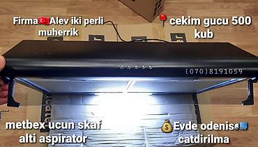 Aspiratorlar: Aspirator rəng - Qara, Yeni — 4