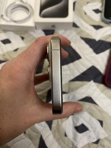 Apple iPhone: IPhone 15 Pro, Б/у, 512 ГБ, Natural Titanium, Коробка — 8