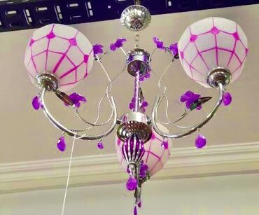 Çilçıraqlar: Çılçıraq, 3 lampa, Metal — 13