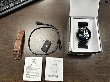 Garmin: Garmin Venu 4, 45 мм С дополнительным кожаным ремешком В идеальном — 6