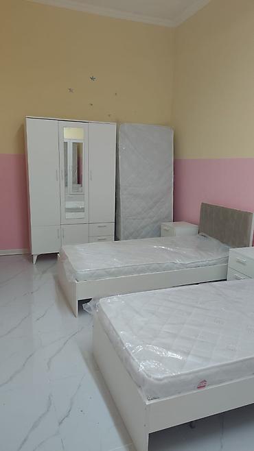 Uşaq/yeniyetmə otağı üçün mebel dəsti Tərkibi: - 2 ədəd tək nəfərlik