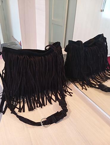 Классические сумки: Классическая сумка, Материал: Замша, Женские — 6