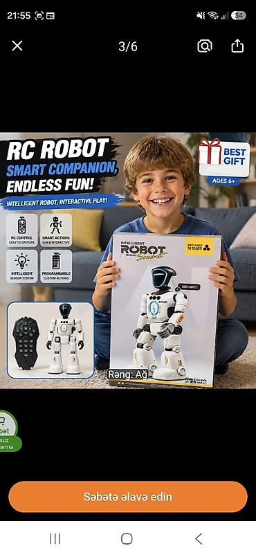Robotlar və transformerlər: RC Robot İt – D5 model - Göstərilən dəstdə futuristik dizaynlı — 13