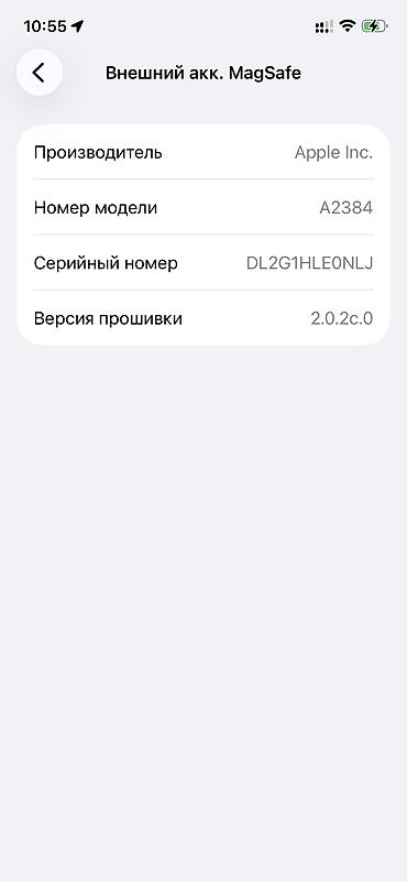 garmin marq captain: Оригинальный, сохраненный магнитный внешний аккумулятор Apple MagSafe — 6