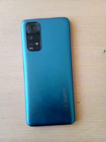 телефон redmi 11: Xiaomi, Redmi Note 11, Б/у, 128 ГБ, цвет - Синий, 2 SIM