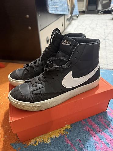 сапог обувь: Мужские кроссовки, 40, Nike, Б/у, цвет - Черный, Самовывоз — 1