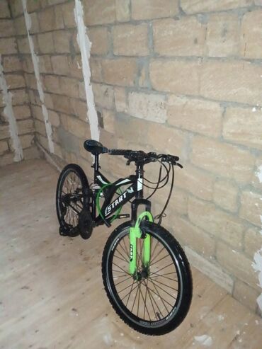 qaçış velosipedi: İşlənmiş Dağ velosipedi Start, 24", sürətlərin sayı: 7, Ödənişli çatdırılma