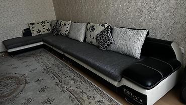 sofa: Угловой диван, C подушками — 2