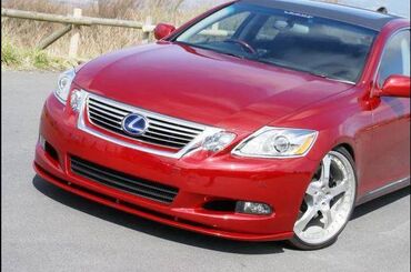 запчасти для тюнинга опель фронтера: Юбка переднего бампера Lexus, 2005 г., цвет - Черный, Новый, Самовывоз, Платная доставка
