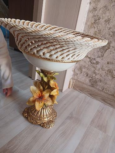 goyercin yemi: Farfor.meyvə qabı.39 cm.diametri 33sm farfor hörüklü — 2
