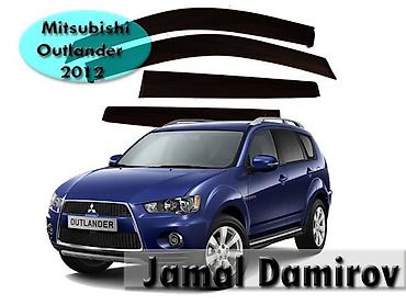 Aksesuarlar və tüninq: Outlander 2012 ucun vetrovikler 🚙🚒 Ünvana və Bölgələrə ödənişli — 1