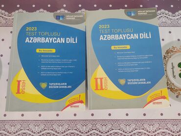 qida məhsullarının topdan satışı: Azerbaycan dili 2023 1ci, 2ci hissə test topluları. içi yazısızdır