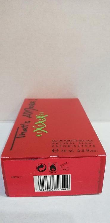 sent loran: GAI MATTIOLO THAT'S AMORE KISSES XXX HER EDT 75ML | Gai Mattiolo — 1
