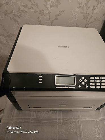 Ofis avadanlığı: Ricoh SP 210SU çoxfunksiyalı cihaz - Funksiyalar: lazer çap, skan və — 2
