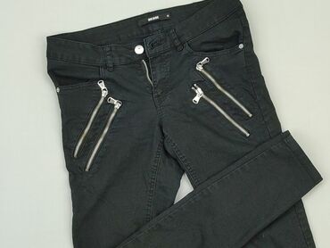 spódniczka jeansowe szara: Jeans, M (EU 38), condition - Good