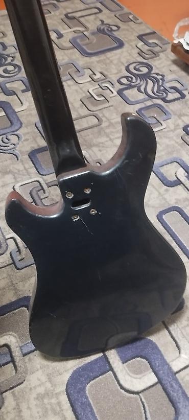 Гитары: Электробас-гитара винтажная советская гитара — 7