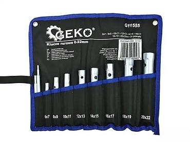 navoj: GEKO set cevnih ključeva 6–22 mm, model G11555 - Set dvostrukih — 1