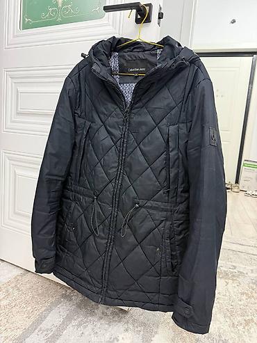 Куртки: Мужская куртка, 2XL, 2XS, Calvin Klein, Б/у, цвет - Синий, Самовывоз, Платная доставка — 2
