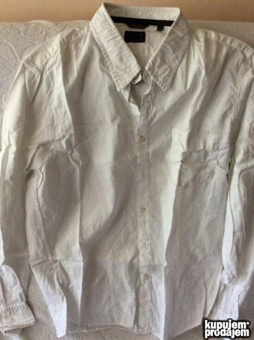 Košulje: Košulja Na duge rukave, S (EU 48), M (EU 50), L (EU 52), Boss, bоја - Siva, Pamuk — 7