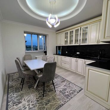 бишкек куплю квартиру: 3 комнаты, 100 м², Элитка, 2 этаж, Евроремонт