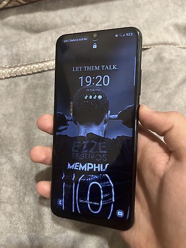 samsung 19: Samsung Galaxy A02 S, 32 GB, rəng - Qara, Face ID — 5