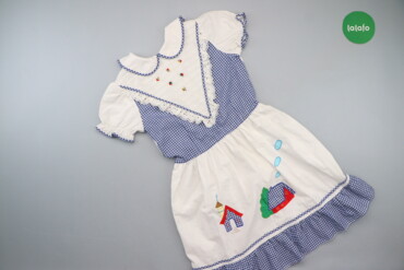 70 товарів | lalafo.com.ua: Дитяча сукня в клітинку та малюнками, зріст 134 см.Довжина: 78