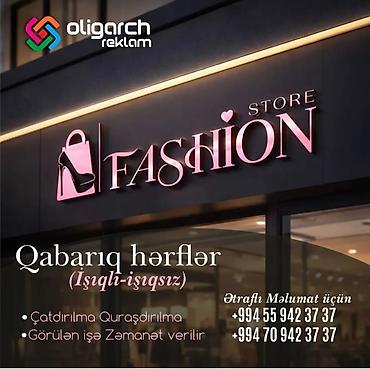 srift: Qabarıq hərflər və neon-dekor reklam çözümləri - İşıqlı və işıqsız — 4