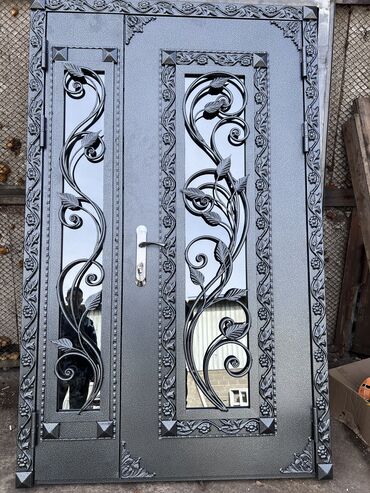 двери бронированные: Входная дверь, Металл, цвет - Черный, Новый, Самовывоз
