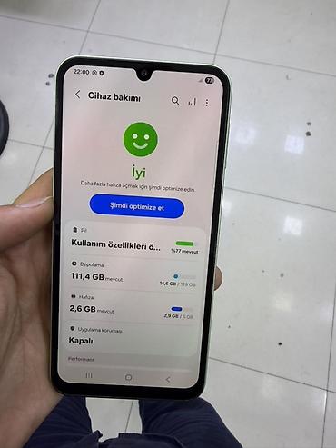 samsug a24: Samsung Galaxy A24 4G, 128 GB, rəng - Yaşıl, Barmaq izi — 3