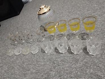 Qədəhlər: Qədəhlər, Xrustal, 200 ml, SSRİ — 1