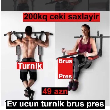 Турники в Азербайджан: Turnik Ev ucun Turnik brus pres idman aleti5 iLdi bu mali satiriq ve