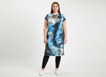 czapka zimowa z daszkiem i nausznikami: Shein, Sukienka damska, rozmiar 4XL