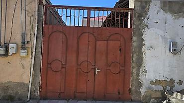 darvaza qapilar: Dəmir giriş qapısı və pəncərəli üst hissə - Material: qalın metaldan — 2
