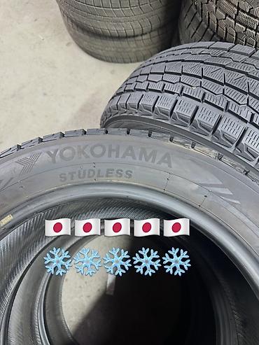 100 с4: YOKOHAMA ICE GUARD GO75🇯🇵 235/55/18 100Q❄️❄️❄️❄️ Баасы 22 мин комплект — 5