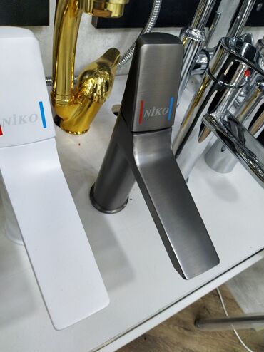 турецкие акриловые ванны в баку: NIKO markalı hamam/mətbəx qarışdırıcısı (kran) - Təkqollu mexanizm