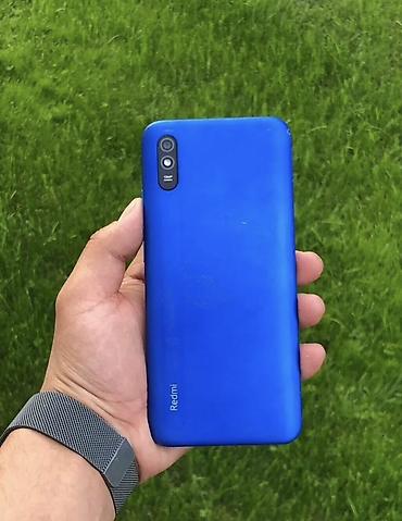 Уюлдук телефондор жана аксессуарлар: Redmi, Redmi 9A, Колдонулган, 32 ГБ, түсү - Көк, 2 SIM — 1